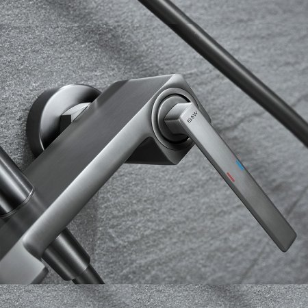 Душевая система Black&White Universe UK5015MG 5015MG Gun Metal 