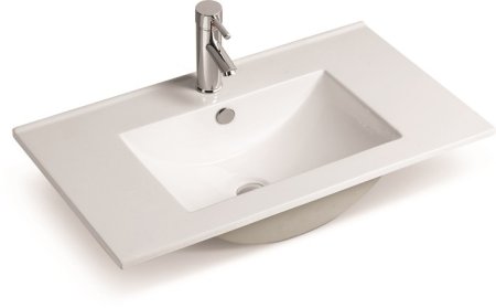 Раковина SantiLine SL-2102(70) белая глянцевая 