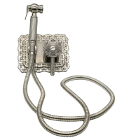 Гигиенический душ Milacio Vitoria MC.800.SL со смесителем серебро