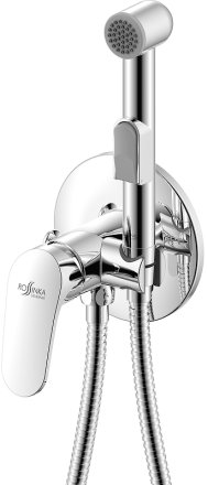 Гигиенический душ со смесителем Rossinka RS45-51 Хром 