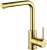 Смеситель Paulmark Honner Ho212018-G для кухонной мойки, золото 