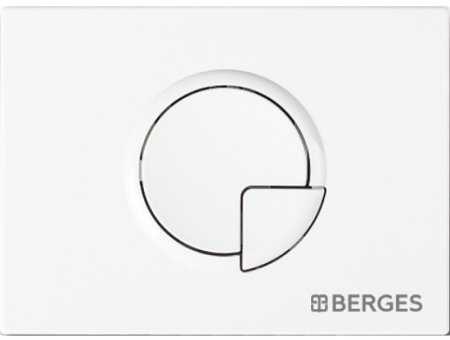 Инсталляция Berges Novum 040221 для унитаза с Белой клавишей смыва 