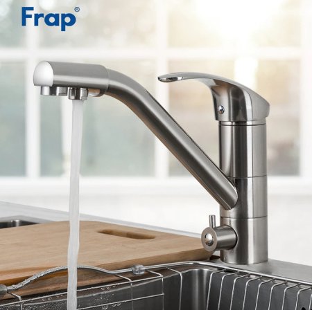 Смеситель для кухни Frap H21-5 F4321-5 Сатин 