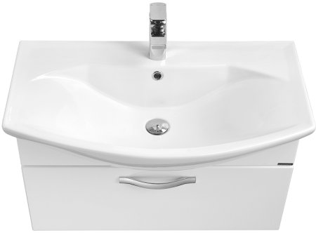 Тумба под раковину Aquaton Ария 80 1A141701AA010 подвесная Белая 