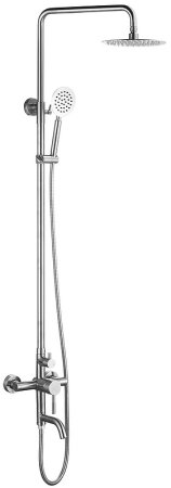 Душевая система Melana F1003P Нержавеющая сталь 