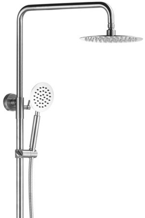 Душевая система Melana F1003P Нержавеющая сталь 