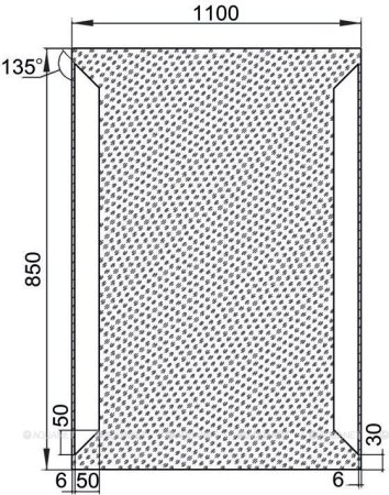 Зеркало Aquanet Сорренто 11085 LED 
