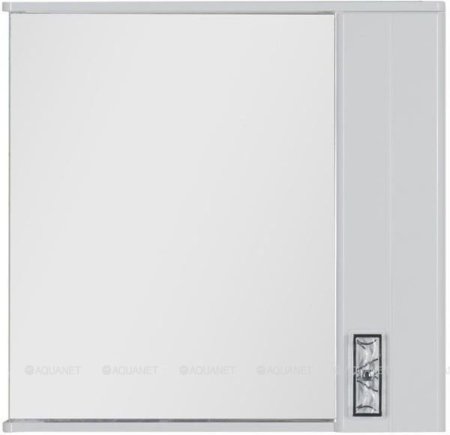 Зеркало-шкаф Aquanet Паллада 90 белый 