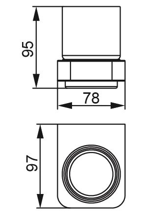 Стакан Aquanet 5784 