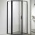 Душевой уголок Azario Richmond 90х90 AZ-NAG3231 900 профиль Черный стекло прозрачное 