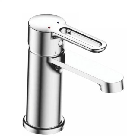 Смеситель для раковины Shevanik S8101, хром 