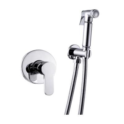 Смеситель с гигиеническим душем Ganzer Haiger GZ5202 Хром 