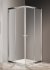 Душевой уголок Cezares Giubileo-A-2-100 прозрачное стекло, хром + трап в подарок 