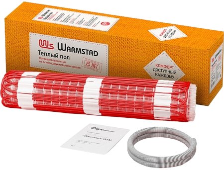 Теплый пол Warmstad WSM 485 Вт - 3,2 кв.м 100035657300 без терморегулятора 