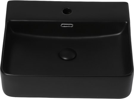 Раковина Abber Rechteck 50 AC2203MB Черная матовая 