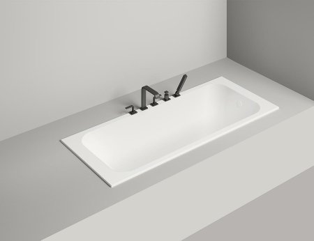 Ванна из искусственного камня Salini Orlanda 180х80 102022M Белая матовая 