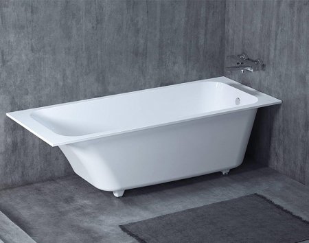 Ванна из искусственного камня Salini Orlanda 180х80 102022M Белая матовая 