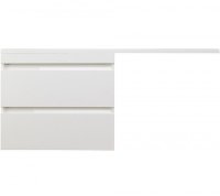 Тумба под раковину Style Line Даллас 150 СС-00002304 подвесная Белый глянец