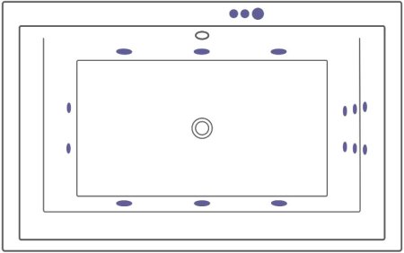 Акриловая ванна Excellent Crown Lux WAEX.CRO19.SMART 190x120 