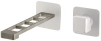 Смеситель для раковины Webert ONE-X OX830611741, белый/сталь Смеситель для раковины Webert ONE-X OX830611741, белый/сталь