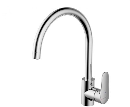 Смеситель для кухни Bravat SOURCE F7173218CP-ENG, хром 
