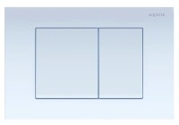 Кнопка смыва Акватек Easy Fix 51 KDI-0000009 белая глянцевая