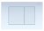 Кнопка смыва Акватек Easy Fix 51 KDI-0000009 белая глянцевая 