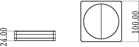Мыльница Boheme 10960-W-CR Белая Хром 