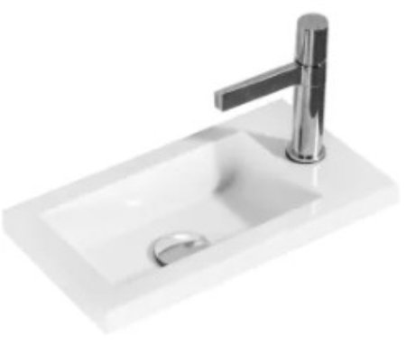 Раковина BelBagno Pietra Mini 40 BB-400-PM-LVB Белая 