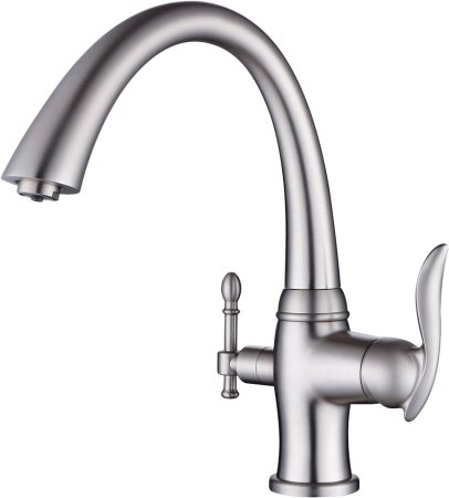 Смеситель для кухонной мойки Zorg Sanitary ZR 340 YF Satin 