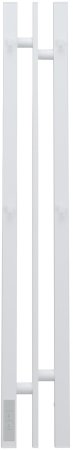Полотенцесушитель электрический Point Фрея PN20718W П2 100x800 диммер слева, белый 