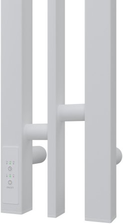 Полотенцесушитель электрический Point Фрея PN20718W П2 100x800 диммер слева, белый 