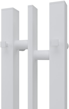 Полотенцесушитель электрический Point Фрея PN20718W П2 100x800 диммер слева, белый 