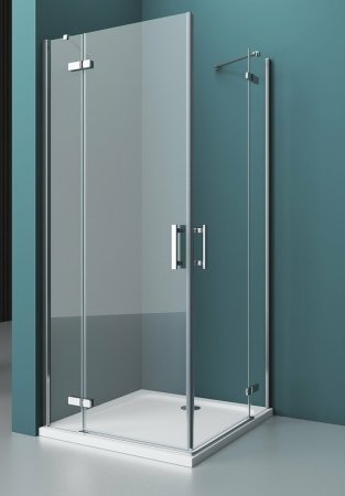 Душевой уголок BelBagno Kraft 120х100 KRAFT-AH-22-120/100-C-Cr-L профиль Хром стекло прозрачное 