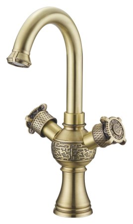 Смеситель Zorg Antic A 2007U-BR для раковины 