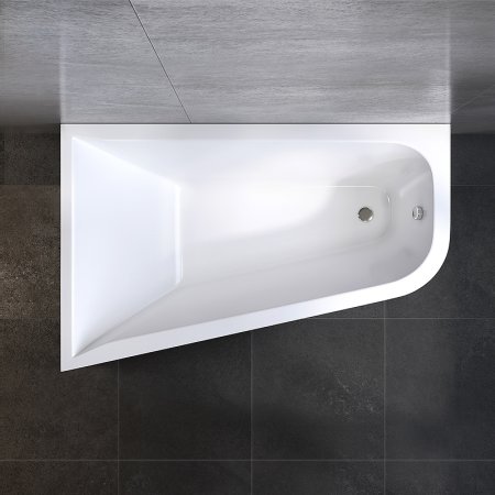 Акриловая ванна AM.PM Spirit 160x100 L W72A-160L100W-A2 без гидромассажа 