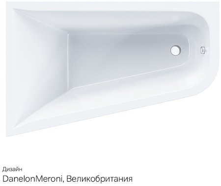 Акриловая ванна AM.PM Spirit 160x100 L W72A-160L100W-A2 без гидромассажа 