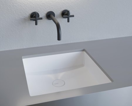 Раковина подстольная матовая 42x42 Salini MAREA 07 1802207M 