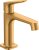 Смеситель Axor Citterio M 34010250 для раковины, шлифованное золото 