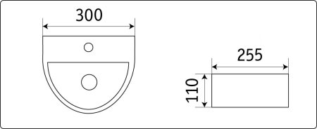 Раковина CeramaLux N 7781 