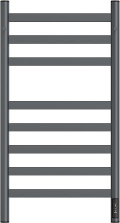 Полотенцесушитель электрический APEXTERMO Sfera SF10184GF 800x400 с крючками, графит металлик 