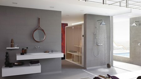 Душевая стойка Axor Front Showerpipe 26020000 