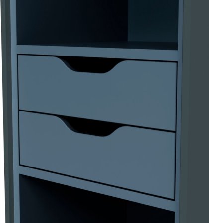 Шкаф пенал AM.PM Inspire V2.0 40 M50ACHX0406GM Графит матовый 