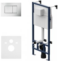 Инсталляция AM.PM Pro С I012707.0231 для унитаза с клавишей смыва Хром матовый Инсталляция AM.PM Pro С I012707.0231 для унитаза с клавишей смыва Хром матовый