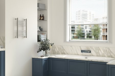 Водяной полотенцесушитель Сунержа Богема+ прямая 500х400 31-0220-5040 Черный матовый 