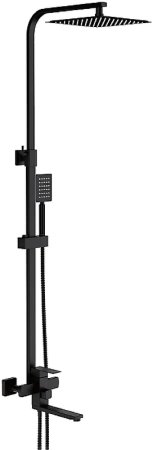 Душевая система Frap H802-6 F24802-6 Черная матовая 