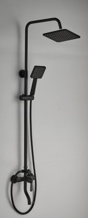 Душевая система Boch Mann Eco Quadro BM8427 Черная 