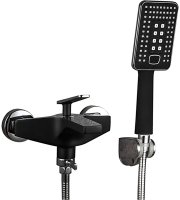 Смеситель для ванны Frap H57 F3257 Черный матовый Хром