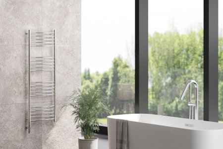 Полотенцесушитель электрический Сунержа Богема 3.0 120х40 R выгнутая 