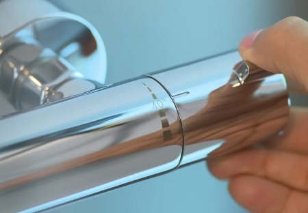 Смеситель для душа Hansgrohe Ecostat S 13211000 с термостатом Хром 